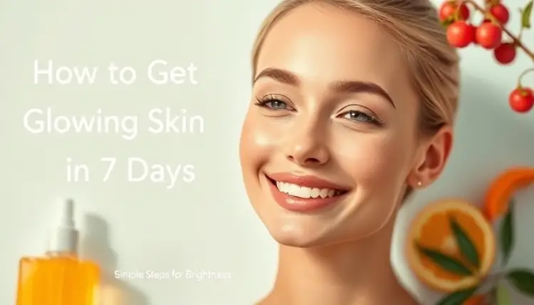 How to Get Glowing Skin in 7 Days: Simple Steps for Brightness