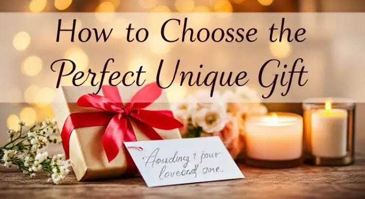 How to Choose the Perfect Unique Gift for Your Loved One